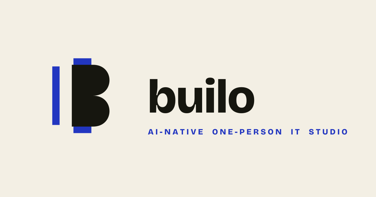 Builo 랜딩페이지 화면 미리보기